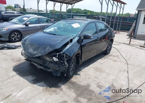 2015 Toyota Corolla S Plus from USA, damaged, VIN 2T1BURHE1FC237161